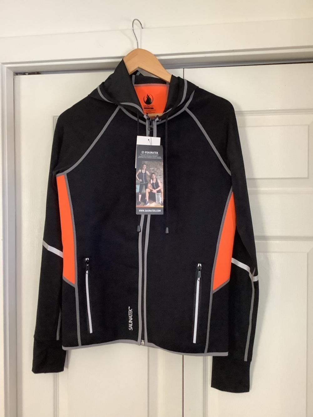 Saunatek Men's Performance Jacket, Size L, Microban, Brand New